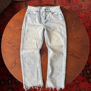 Pistola Light Blue Straight Leg Jeans